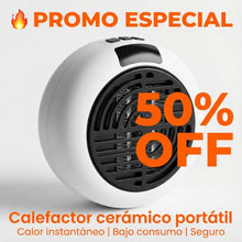 Cargar imagen en el visor de la galería, Calortech | Calefactor Termocerámico Premium
